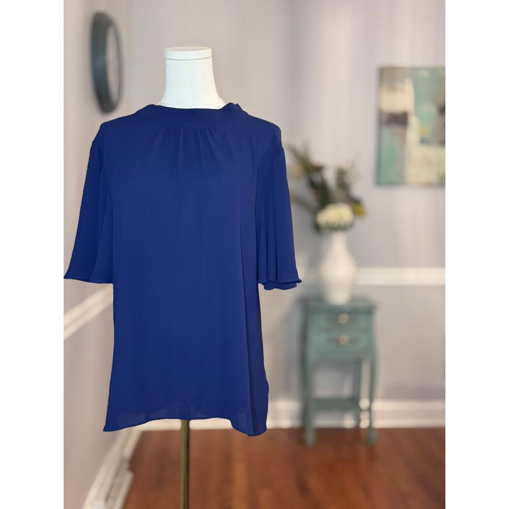 Express Mock Neck Blouse